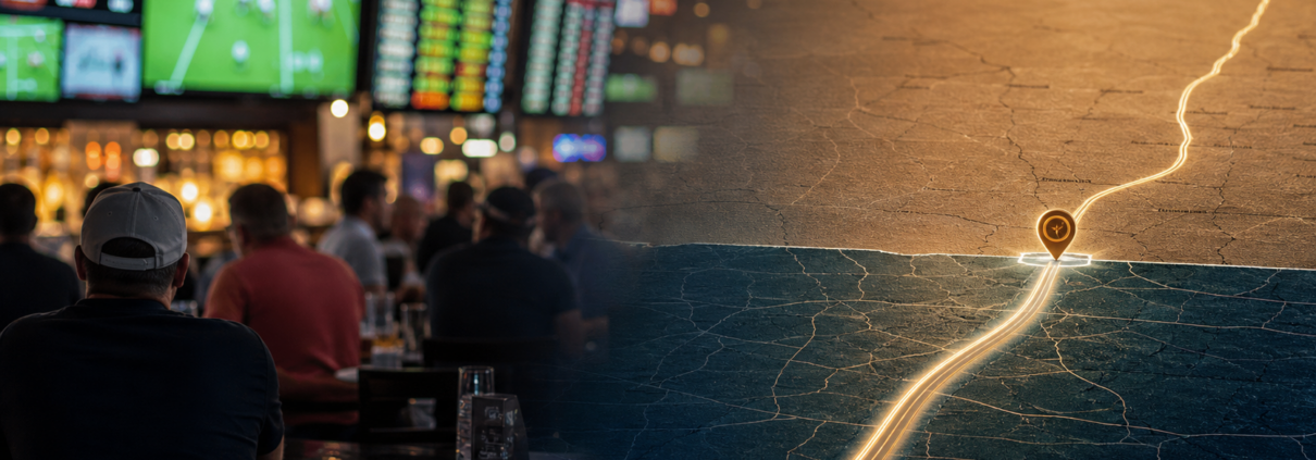 Kansas sports betting revenue editorial illustration