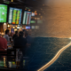 Kansas sports betting revenue editorial illustration