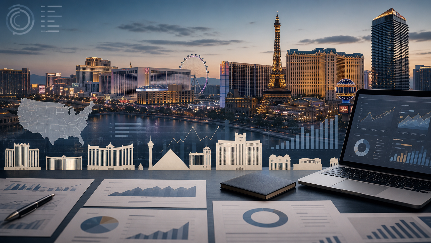 Las Vegas Sands earnings editorial illustration