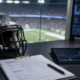 NFL injury prediction contracts editorial illustration