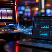 Online casino slots technology linking a physical slot cabinet to a generic digital interface
