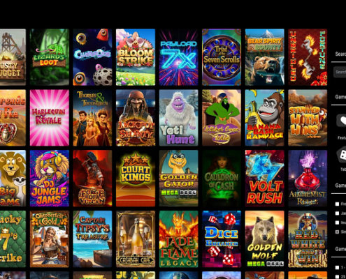 Treasure Mile’s desktop game lobby, as shown in Chipy’s review gallery.