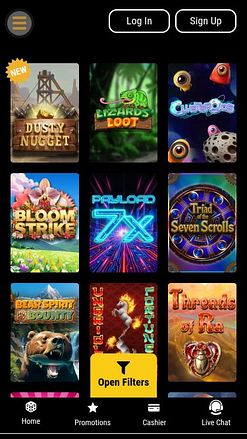 Treasure Mile’s mobile games, pictured in Chipy’s review.