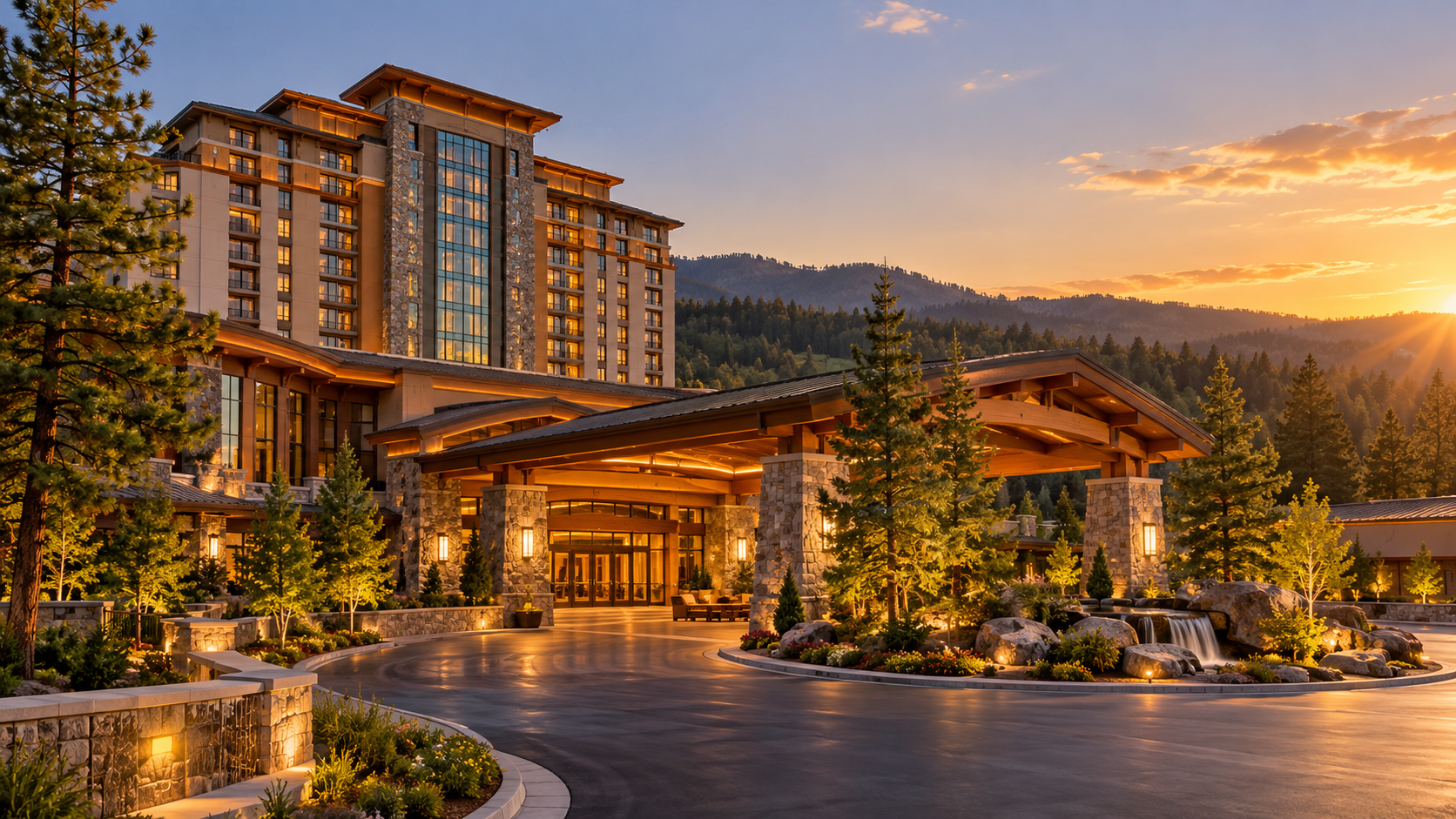 Editorial illustration for Blue Lake Casino Hotel: Wyndham Affiliation Expands Hospitality Positioning
