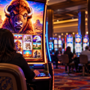 Editorial illustration for Choctaw Durant Casino Debuts Aristocrat’s Buffalo Super Eclipse