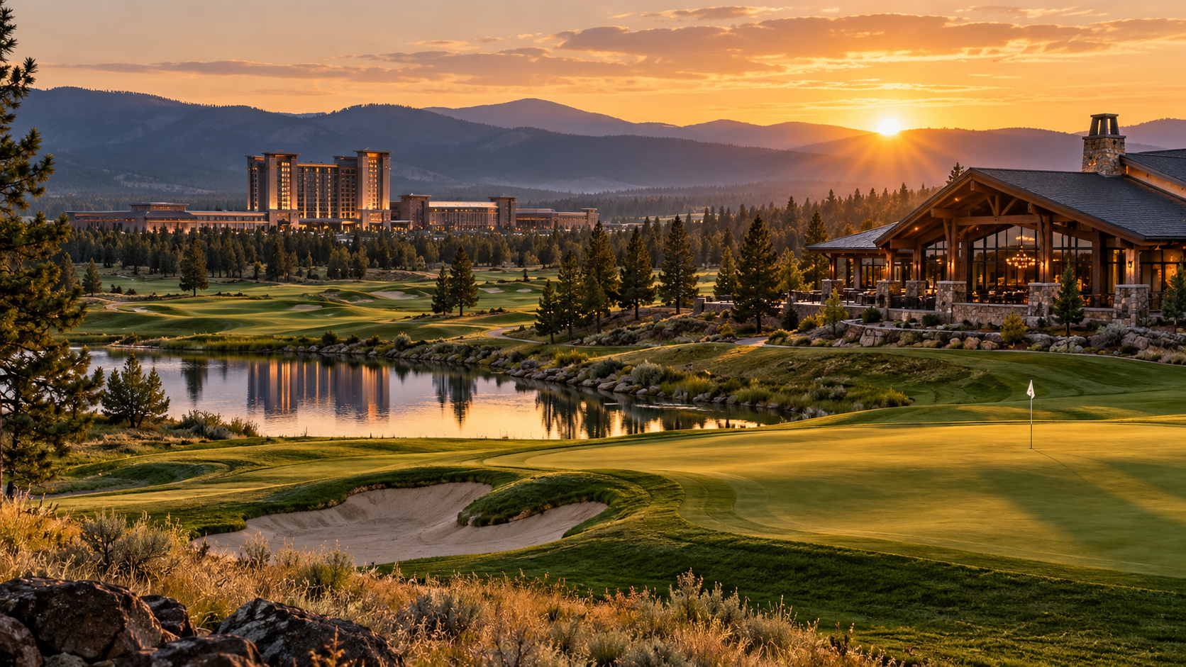 Editorial illustration for Circling Raven Casino Golf: Tribal Property Earns a Top U.S. Ranking