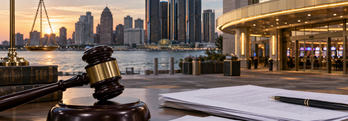 Editorial illustration for Detroit Casino Lawsuit: Missed Deadline Creates Default-Risk Question