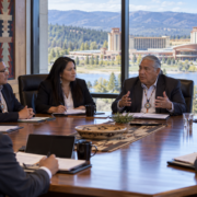 Editorial illustration for Tribal Gaming Regulation: G2E Discussion Focuses on Protecting Tribal Interests