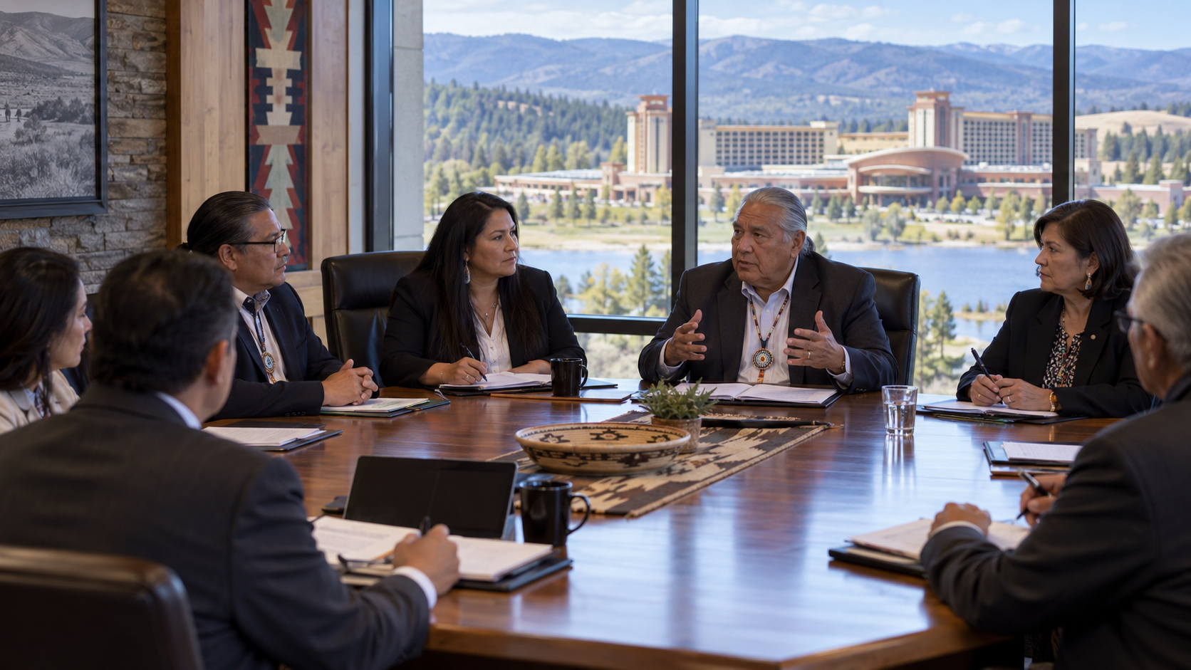 Editorial illustration for Tribal Gaming Regulation: G2E Discussion Focuses on Protecting Tribal Interests